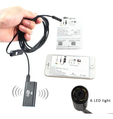 Camara Inalambrica Endoscopica Wifi Espia Flexible Android - Cámara IP - Ecuador