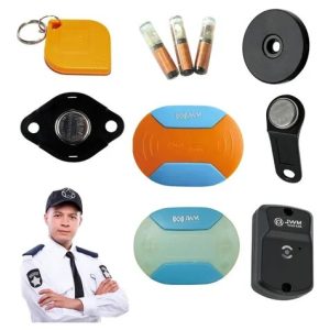 Tag Checkpoint Boton 125khz Rfid Jwm Resistente Baston Ronda - Control de Rondas - Ecuador