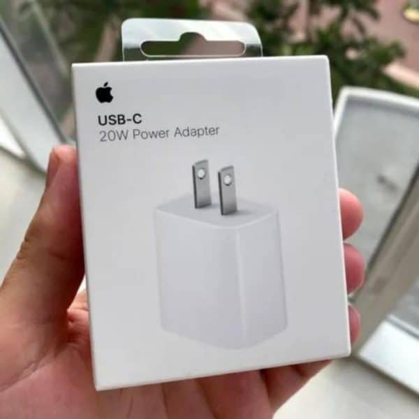 Cubo Apple 20w Cargador Adaptador Usb-c iPhone 8 X 11 12