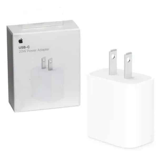 Cubo Apple 20w Cargador Adaptador Usb-c iPhone 8 X 11 12
