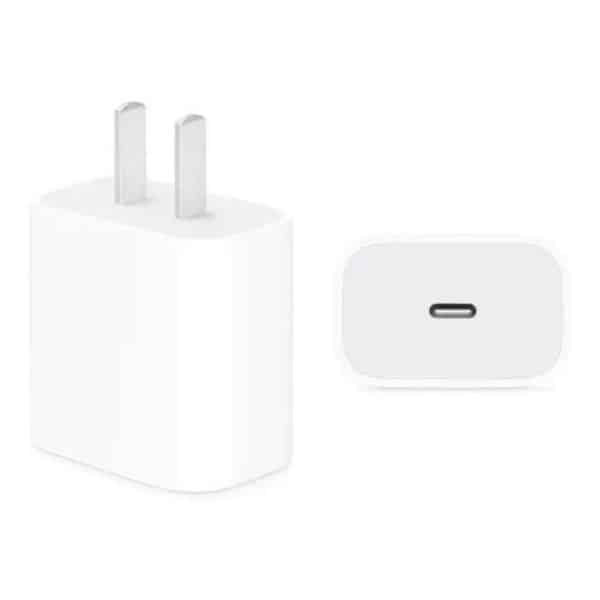 Cubo Apple 20w Cargador Adaptador Usb-c iPhone 8 X 11 12
