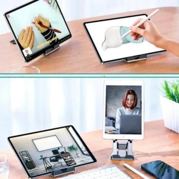 Soporte Celular Tablet Universal Inclinable Plegable Portátil