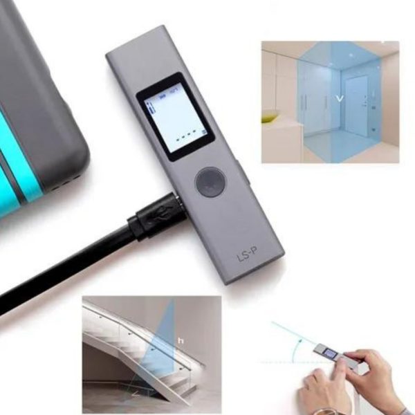 Medidor Láser Distancia Portatil 40 Metros Xiaomi Usb