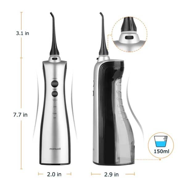 Irrigador Oral Blanqueo Dental Electrico recargable 3 modos
