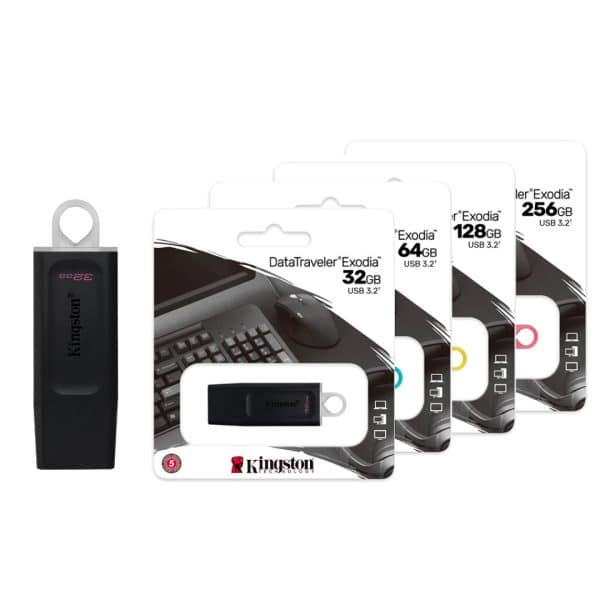 Flash Memory Usb 3.2 De 32gb Kingston Pen Drive