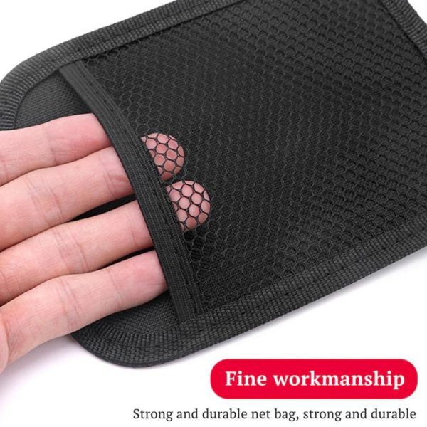 Bolsillo para auto multiusos organizador trasero celular llaves