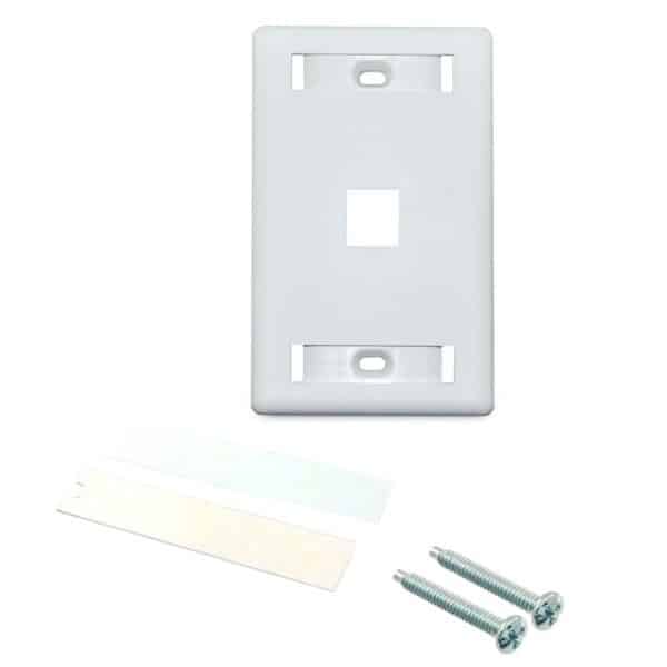 Faceplate 1 Puerto Panduit Tapa Caja Sobrepuesta Netkey