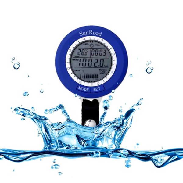 Altimetro de Mano Pesca Presion Temperatura Barometro Portatil