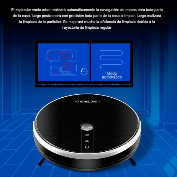Robot Aspiradora Barrido Mopeo Wifi LIECTROUX C30B
