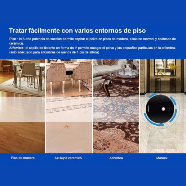 Robot Aspiradora Barrido Mopeo Wifi LIECTROUX C30B