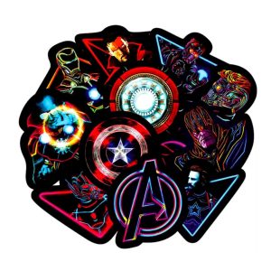 30 Stickers Super Heroe Disney Marvel Laptop Carro Bicicleta Moto Guitarra - Juguetes - Ecuador