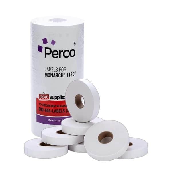 Etiquetas de precio para pistola Monarch White 1130