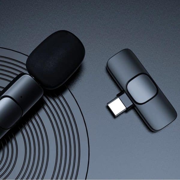 Microfono Corbatero Inalambrico USB C Samsung Condensador Fidelidad