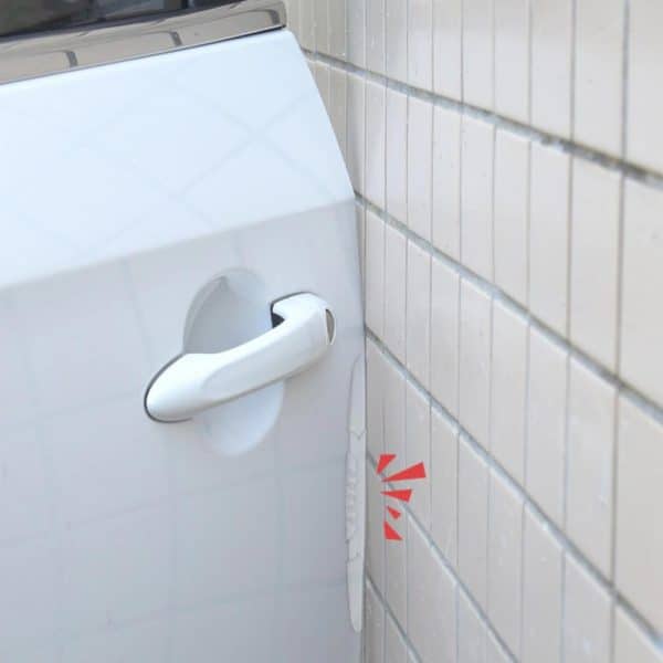 Protector de Puerta 4 un Anti Colision Arañazos Transparente PVC