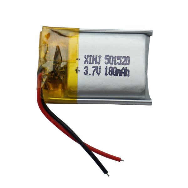 Bateria Litio 3.7 V 180 mah auricular Gps Bluetooth Dron