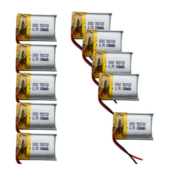 Bateria Litio 3.7 V 180 mah auricular Gps Bluetooth Dron