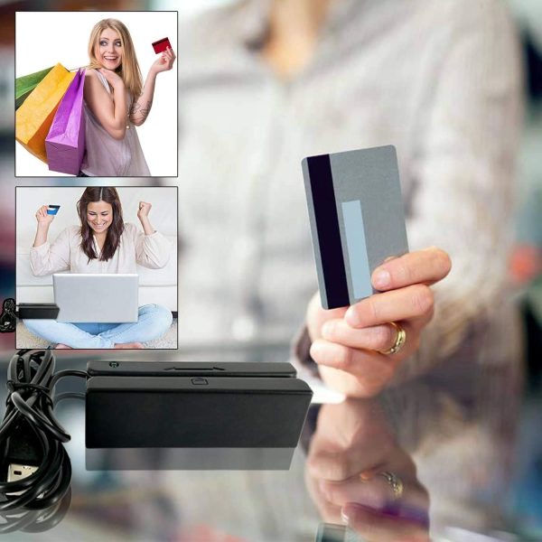 Lector De Tarjeta Magnética Usb Msr90 Pos Card Reader