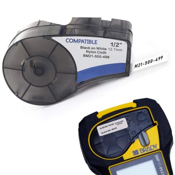 Cinta Vinil Etiquetadora Brady Bmp21 3/4 M21-750-595-wt