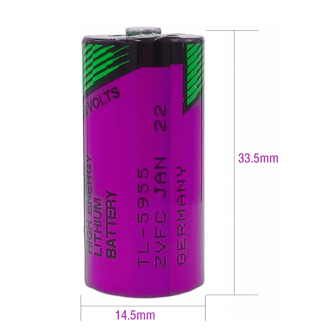 Pila Bateria de Litio TL-5955 4955 2155 3.6V 2/3AA ER14335 SL-361
