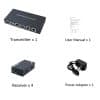 Extensor Cable Hdmi Utp 60 Metros Cat5 6 Multiple 4 Puertos