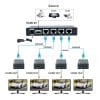 Extensor Cable Hdmi Utp 60 Metros Cat5 6 Multiple 4 Puertos