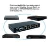 Extensor Cable Hdmi Utp 60 Metros Cat5 6 Multiple 4 Puertos