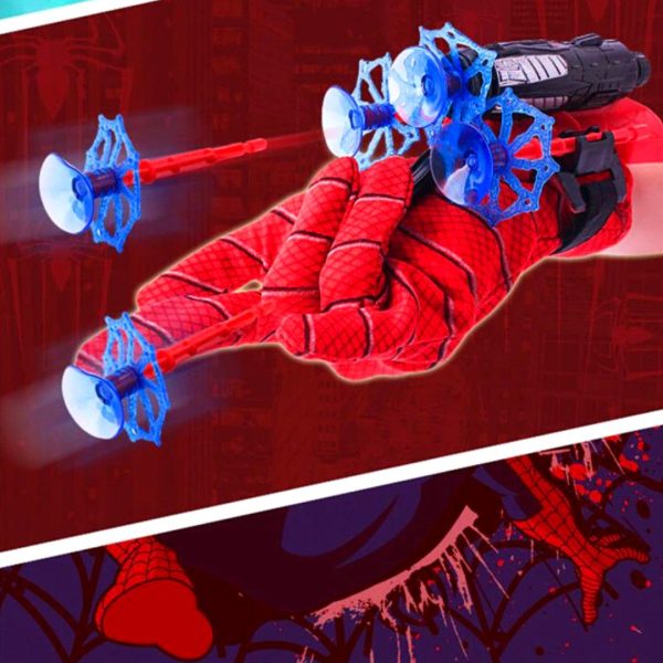 Marvel Spiderman Guante Lanzador Hombre Araña Niño