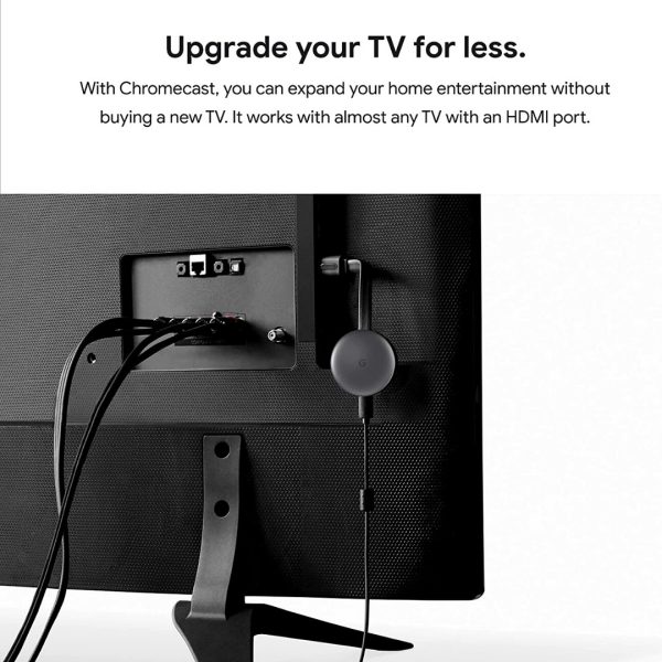 Google Chromecast 3 Original Netflix Youtube