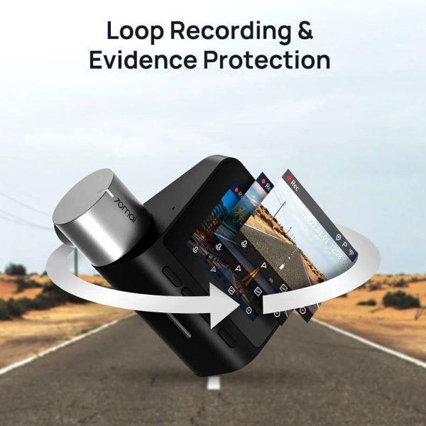 Xiaomi 70mai Dash Pro Plus Camara Inteligente Auto Reversa