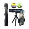 Monocular Telescopio 10-300x40 Alcance Zoom Tripode Nocturna
