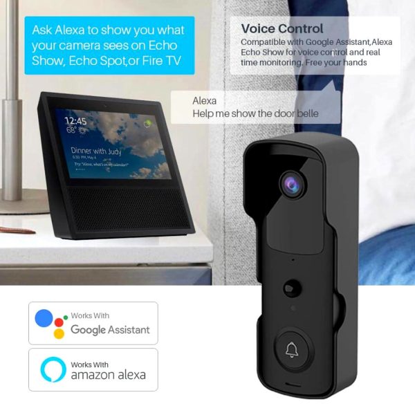 Video Portero Wifi Tuya Smart Life Ding Dong Alexa Google