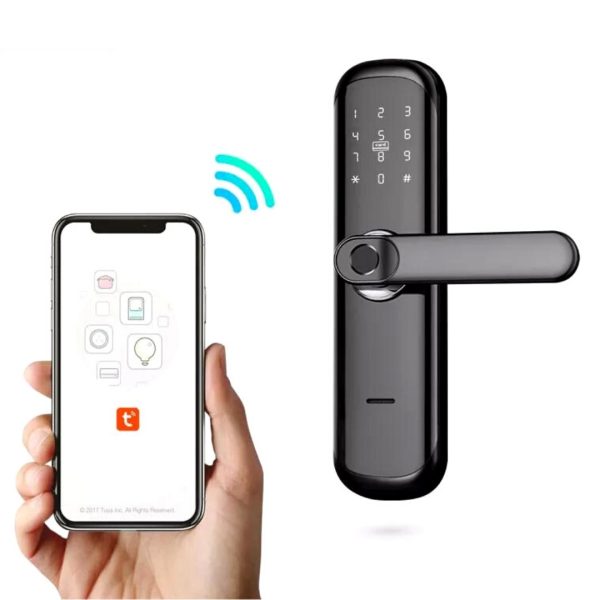 Cerradura Digital Huella dactilar Inteligente Wifi tuya