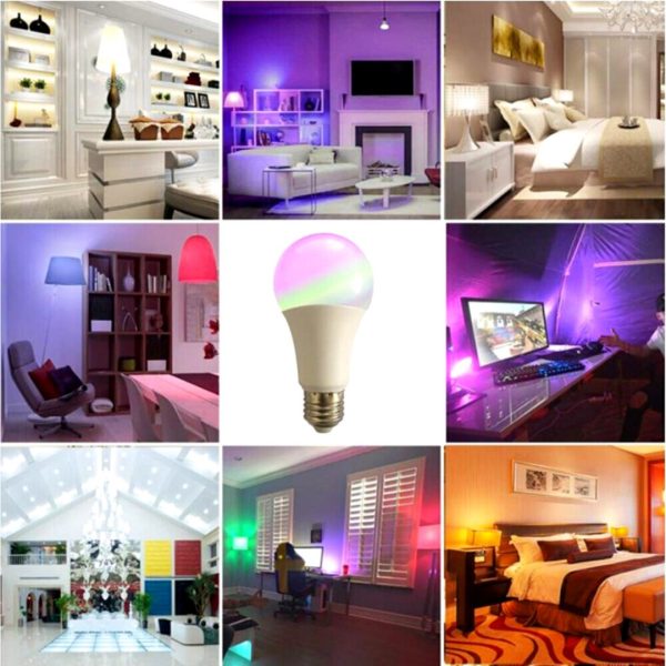 Foco Inteligente Led Rgb Smart Life Tuya Smart WIFI RGBCW