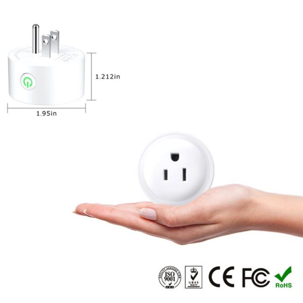 Socket Toma Corriente Inteligente Wifi Tuya Smart 16A