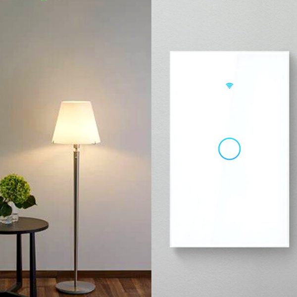 Interruptor Wifi Tuya Luces Inteligentes Domotica RF sin neutro simple