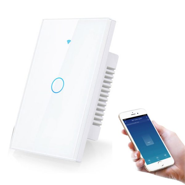 Interruptor Wifi Tuya Luces Inteligentes Domotica RF sin neutro simple
