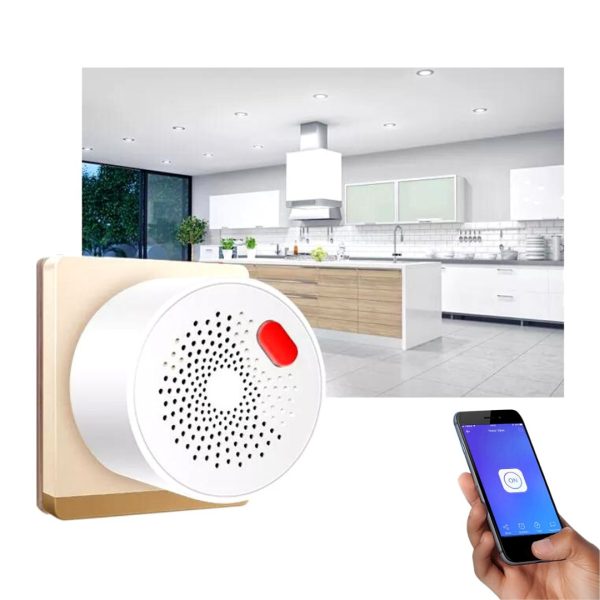 Sensor De Gas Wifi Tuya Smart Google Home Alexa