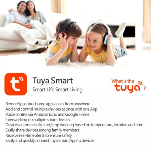 Sensor Movimiento Wifi Techo Alexa Tuya 360 grados
