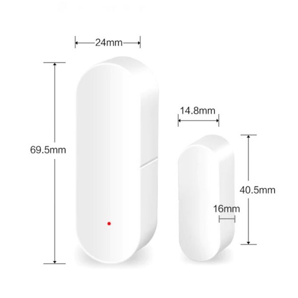 Sensor Puerta Ventana Wifi App Tuya Smart Life Alarma Casa