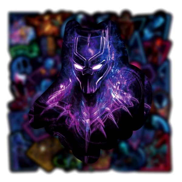 100 Stickers Super Heroe Avengers Marvel Laptop Carro Bicicleta