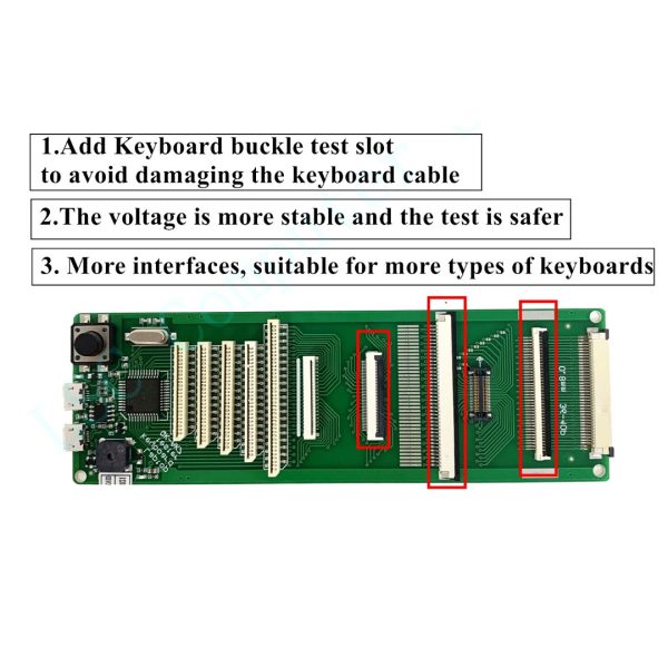Tester Probador De Teclado Laptop Universal Servicio Tecnico