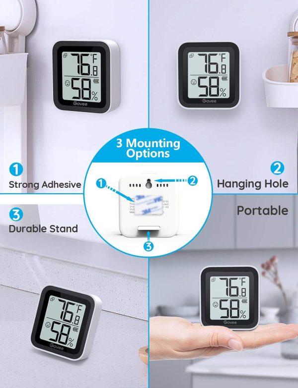 Termómetro Higrómetro Digital Para Interior inalambrico Bluetooth APP