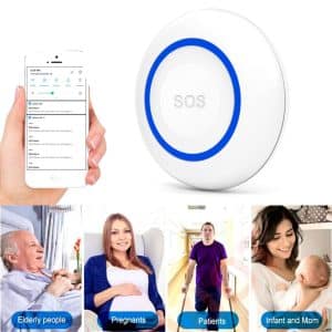 Boton Panico Wifi SOS Tuya Smart Alerta Celular 433mhz - Alarmas - Ecuador