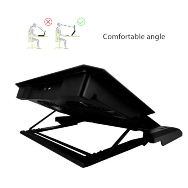 Cooler Ventilador Base Enfriadora Reclinable Laptop Usb