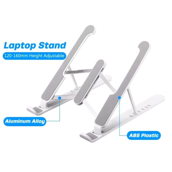 Base Soporte Ergonómico Ajustable Laptop Tablet Ipad Plegable