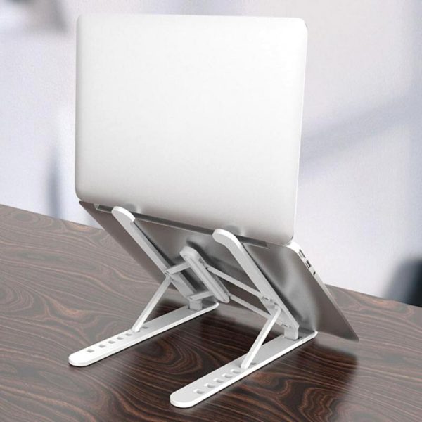 Base Soporte Ergonómico Ajustable Laptop Tablet Ipad Plegable