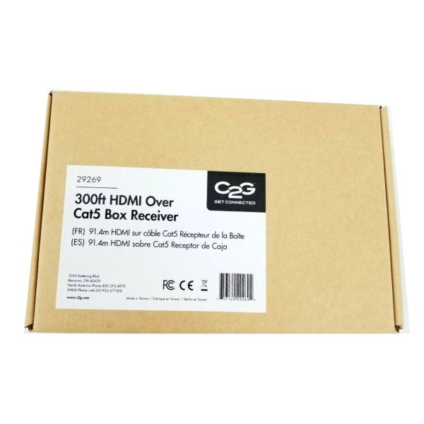 C2g 29269 Receptor 100 metros Cat5 HDMI