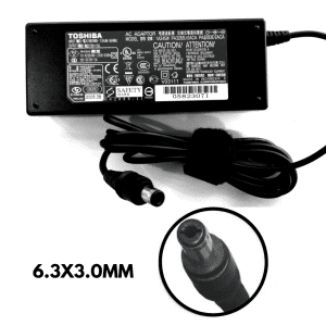 Cargador Adaptador Toshiba 15v 5a 75w 6.3 x 3.0 mm Plug Negro