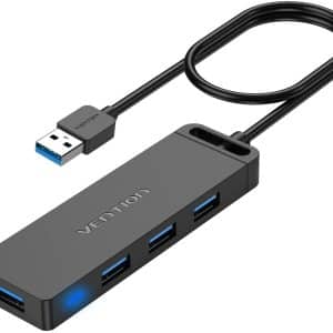 Hub USB VENTION 4 puertos USB 3.0 carga MacBook Laptop Surface Pro PS4 PC - Audio y Video - Ecuador