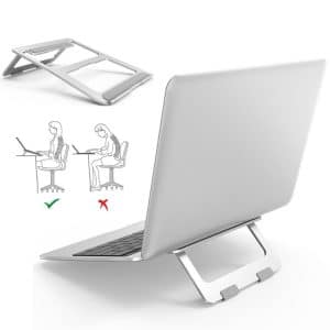 Soporte De Aluminio Ergonómico Laptop Tablet Ipad 18 Grados - Laptops - Ecuador